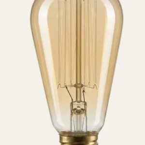 Foco LED Vintage Edison ST64 Filtro Ámbar