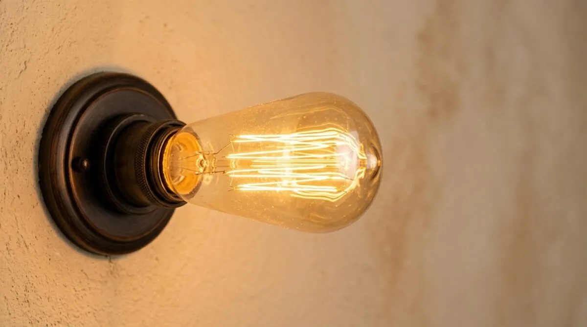 Foco LED Vintage Edison ST64 Filtro Ámbar - Imagen 2